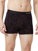 Underjeans Print Black Wine Trunk