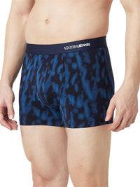 Underjeans Print Navy Blue Trunk