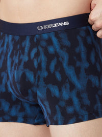 Underjeans Print Navy Blue Trunk