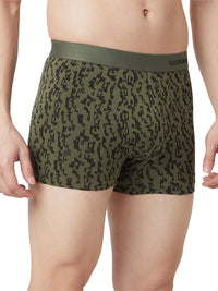 Underjeans Print Olive Black Trunk