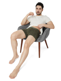 Underjeans Print Olive Black Trunk
