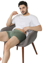 Underjeans Olive Regular Fit Trunk