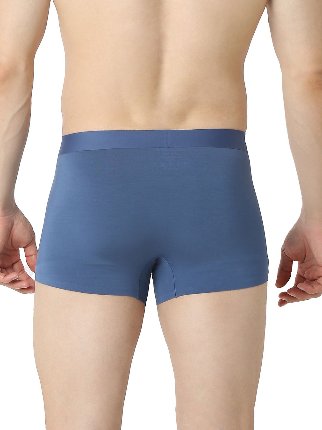 Underjeans By Spykar Men Premium Blue Trunk