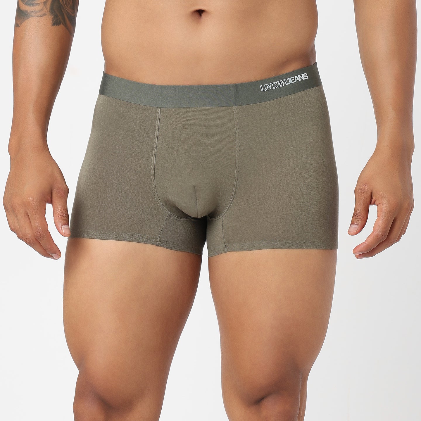 Underjeans Olive Modal Blend Trunk