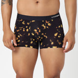 Underjeans Black Nylon Blend Trunk