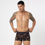 Underjeans Black Nylon Blend Trunk