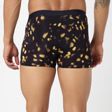Underjeans Black Nylon Blend Trunk