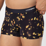 Underjeans Black Nylon Blend Trunk