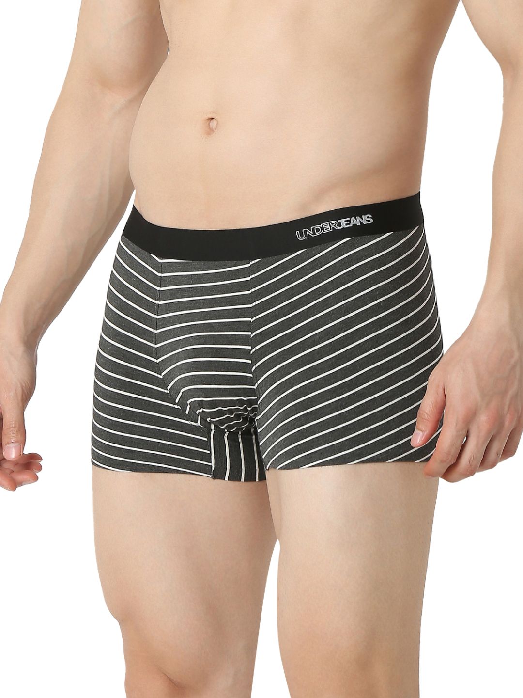 Underjeans Grey Regular Fit Trunk