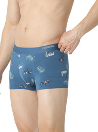 Underjeans Blue Regular Fit Trunk