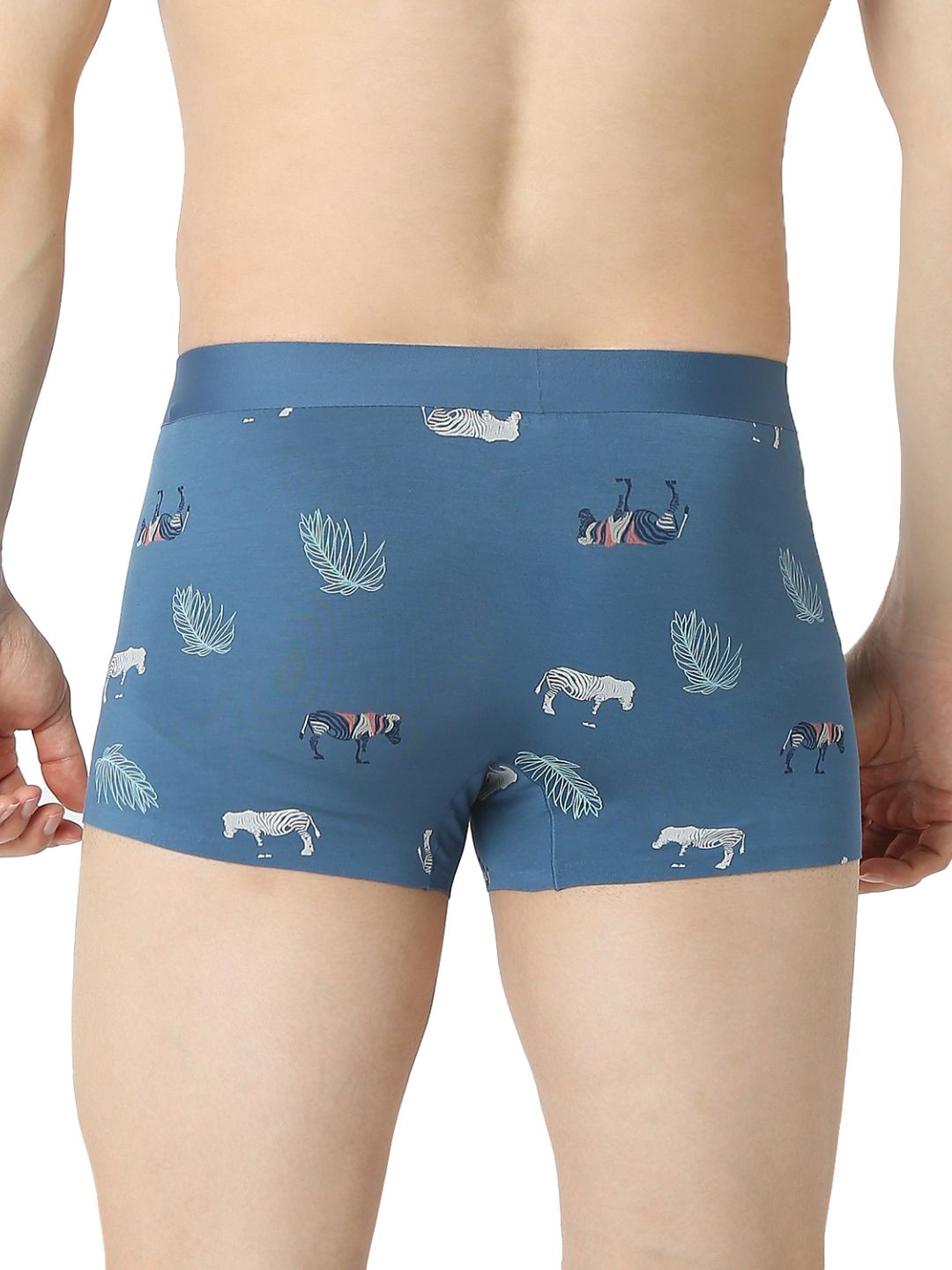 Underjeans Blue Regular Fit Trunk