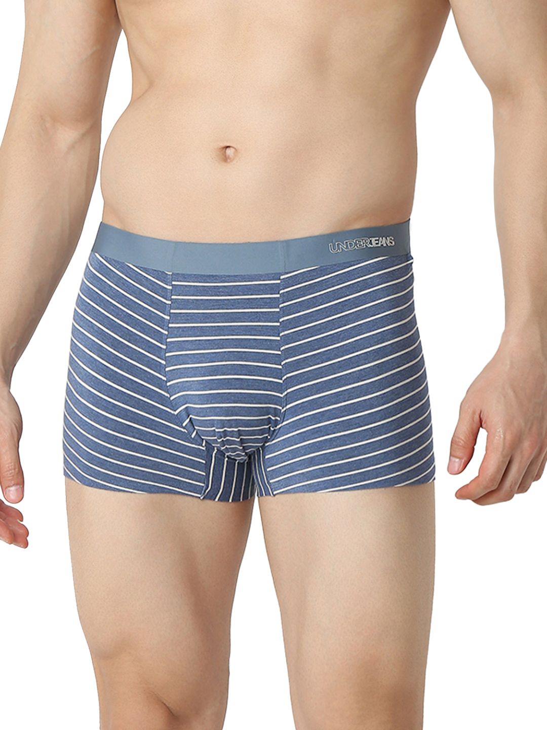 Underjeans Blue Melange Trunk