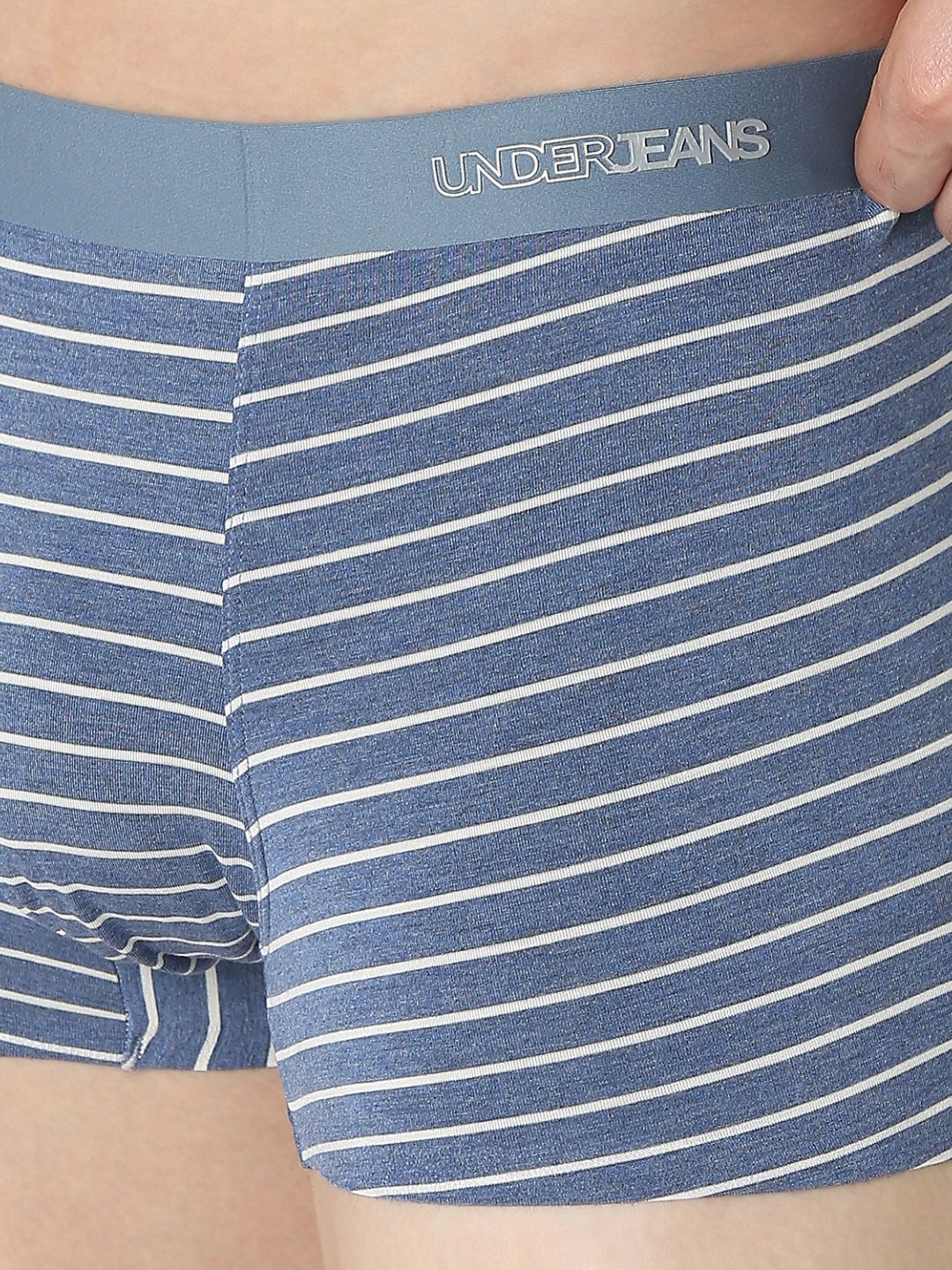 Underjeans Blue Melange Trunk