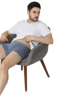 Underjeans Blue Melange Trunk