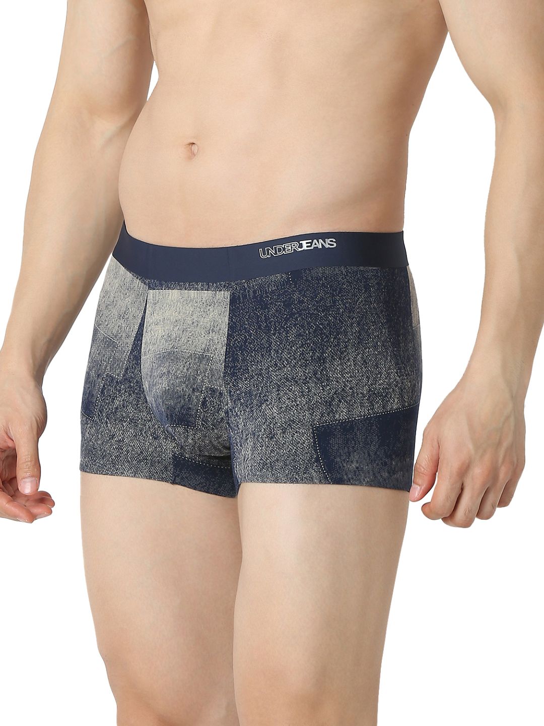 Underjeans Denim Blue Trunk