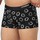 Underjeans Black/OffWhite Modal Blend Trunk