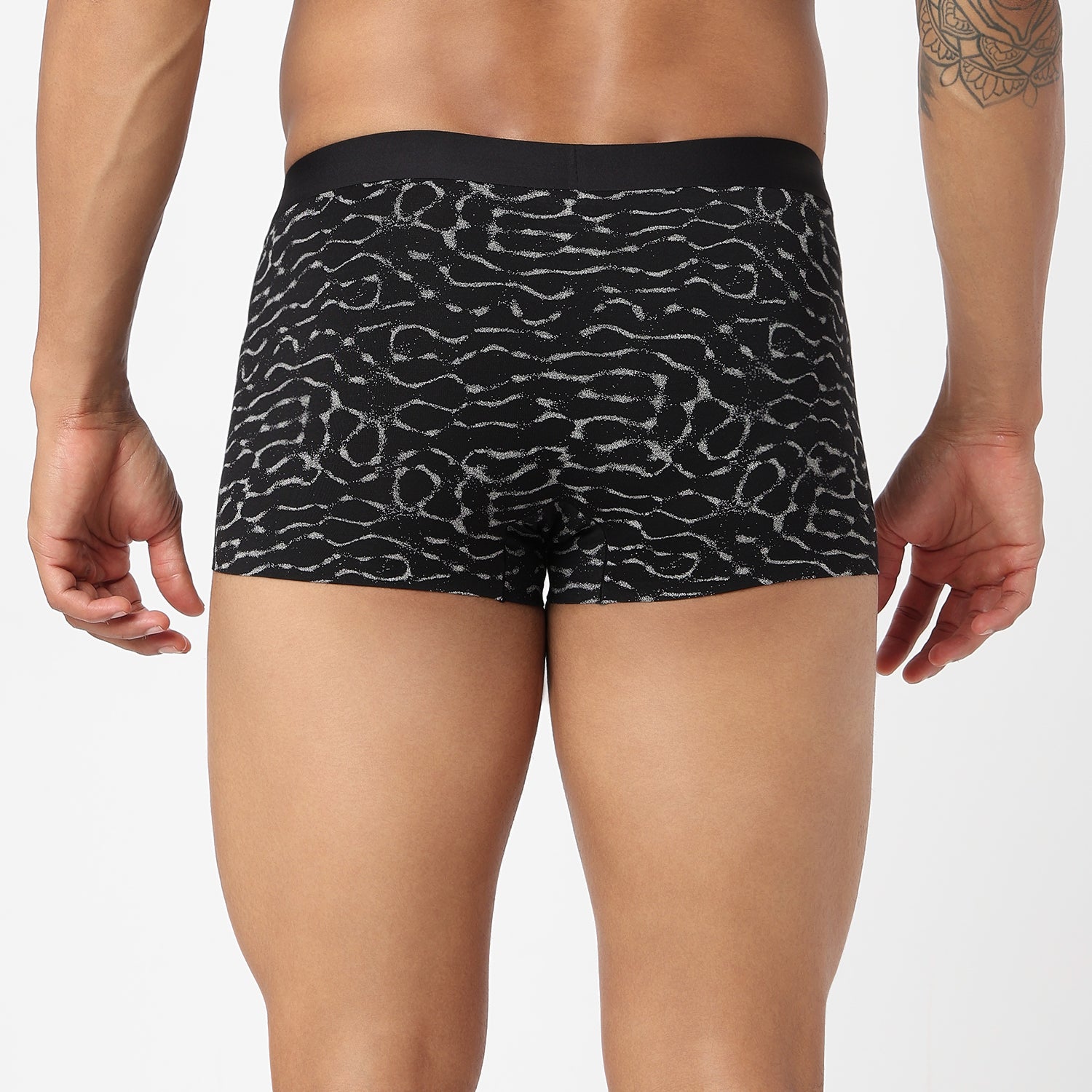 Underjeans Black Modal Blend Trunk