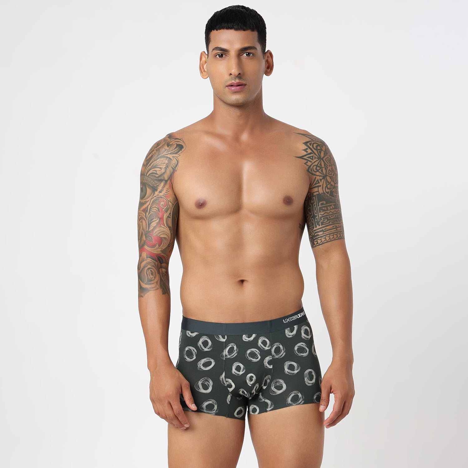 Underjeans Grey Modal Blend Trunk