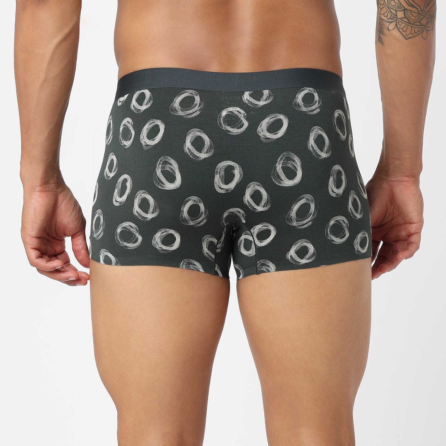 Underjeans Grey Modal Blend Trunk