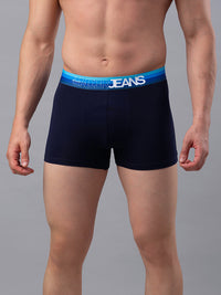 Underjeans Pack Of 2 Multicolor Cotton Blend Trunk