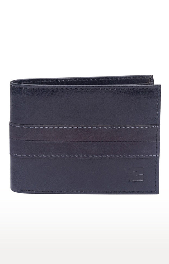 Spykar Men Grey Genuine Leather Wallet