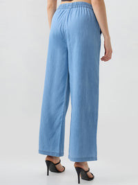 Women Bella Jeans Straight Fit Blue High Rise