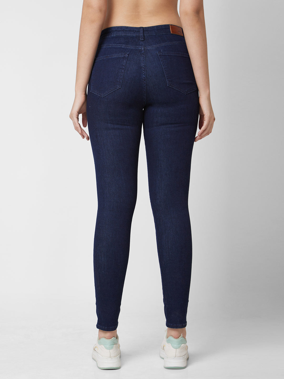 Spykar Women Skinny Fit Mid Rise Jeans