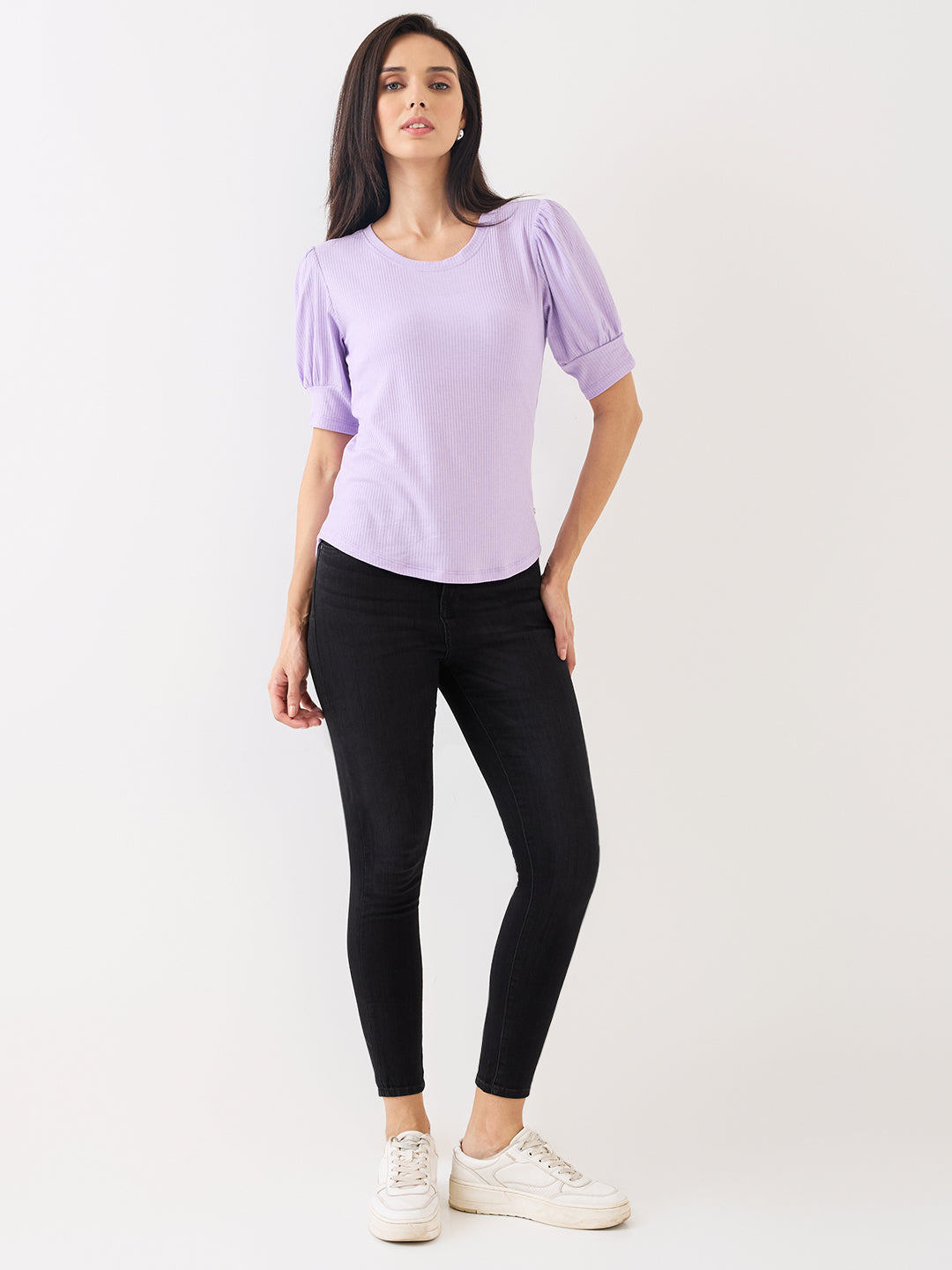 Spykar Black High Rise Super Skinny Fit Casual Jeans For Women