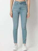 Women Alexa Jeans Super Skinny Fit Blue High Rise