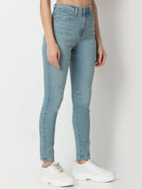 Women Alexa Jeans Super Skinny Fit Blue High Rise