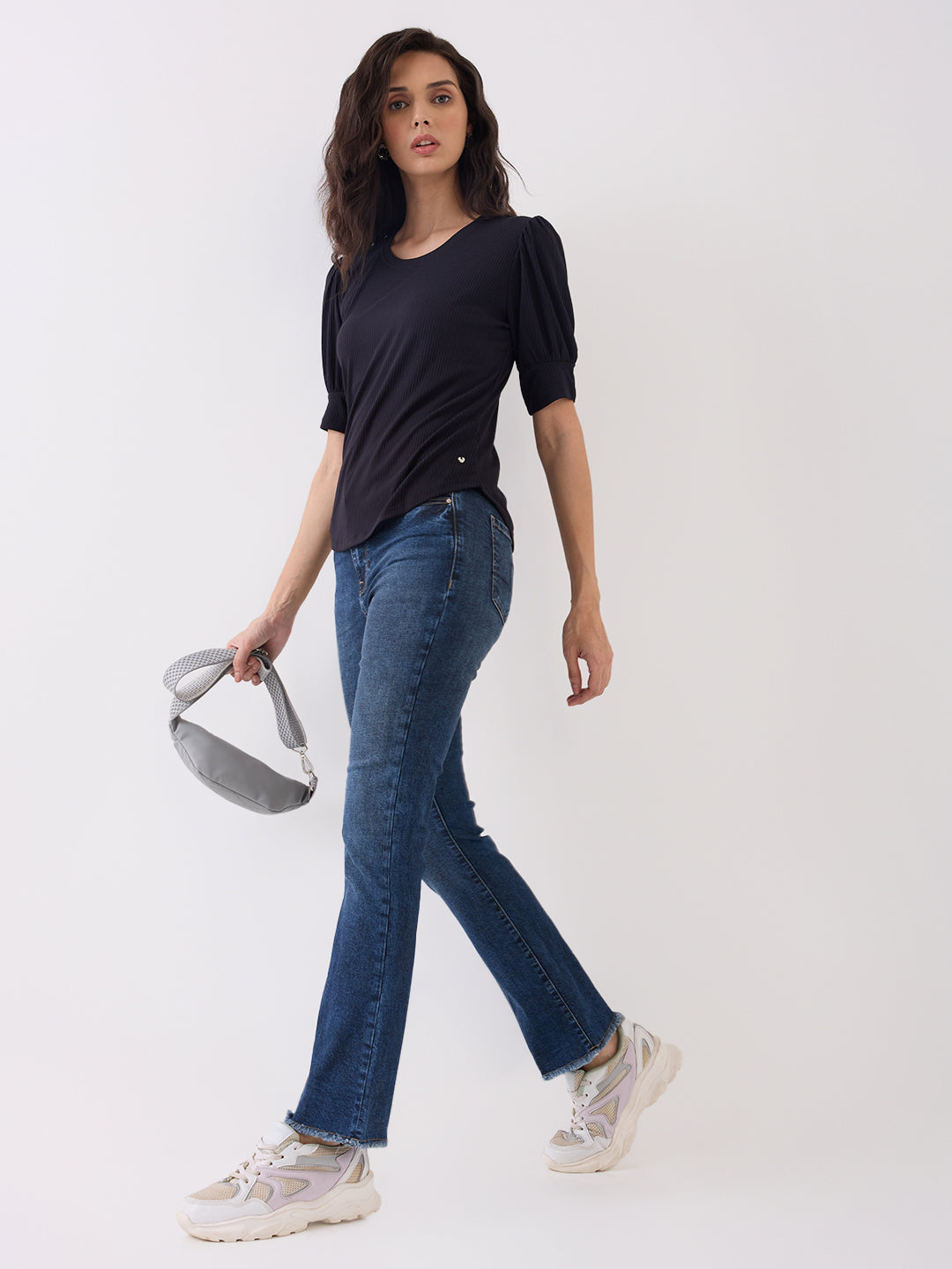 Spykar Blue High Rise Super Skinny Fit Casual Jeans For Women