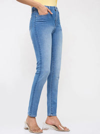 Women Alexa Jeans Super Skinny Fit Light Blue High Rise