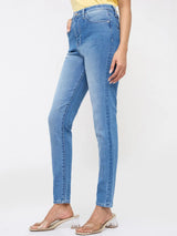 Women Alexa Jeans Super Skinny Fit Light Blue High Rise