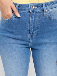 Women Alexa Jeans Super Skinny Fit Light Blue High Rise