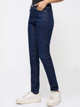 Women Alexa Jeans Super Skinny Fit Dark Blue High Rise