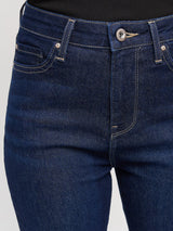 Women Alexa Jeans Super Skinny Fit Dark Blue High Rise