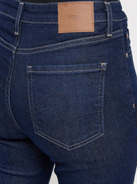 Women Alexa Jeans Super Skinny Fit Dark Blue High Rise
