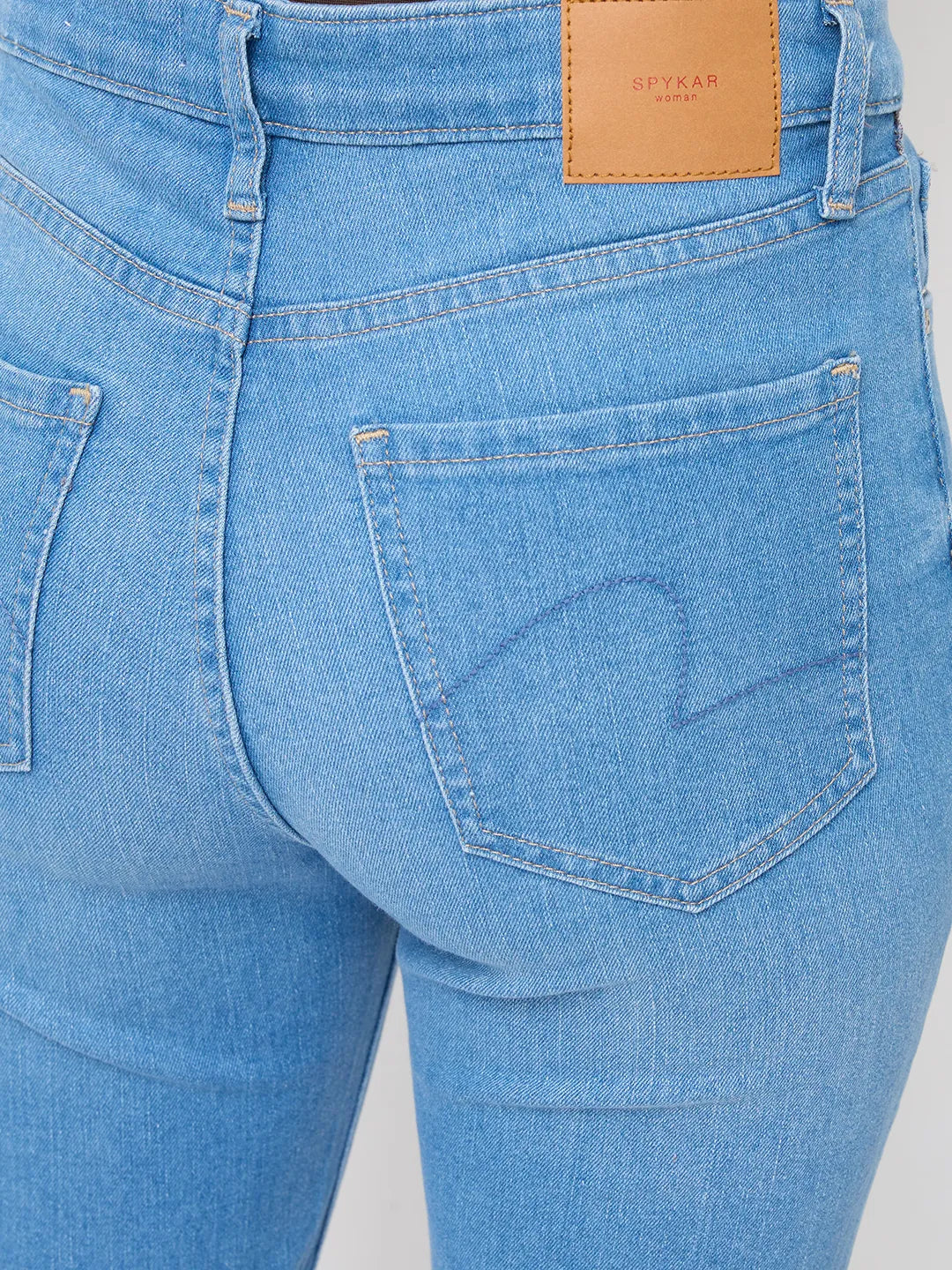 Women Alexa Jeans Super Skinny Fit Light Blue High Rise