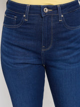 Women Alexa Jeans Super Skinny Fit Dark Blue High Rise