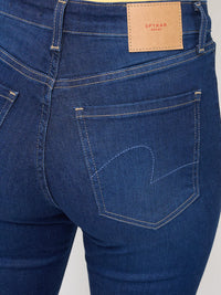 Women Alexa Jeans Super Skinny Fit Dark Blue High Rise