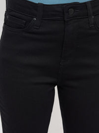 Women Alexa Jeans Super Skinny Fit Jet Black High Rise
