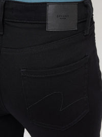 Women Alexa Jeans Super Skinny Fit Jet Black High Rise