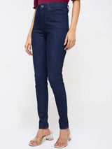 Women Alexa Jeans Super Skinny Fit Blue High Rise