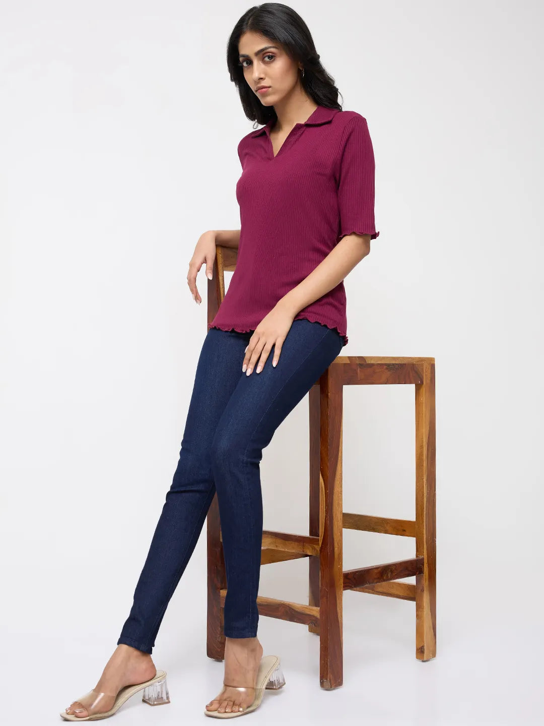 Women Alexa Jeans Super Skinny Fit Blue High Rise