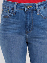 Women Alexa Jeans Super Skinny Fit Mid Blue High Rise