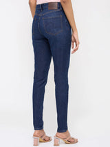 Women Alexa Jeans Super Skinny Fit Dark Blue High Rise