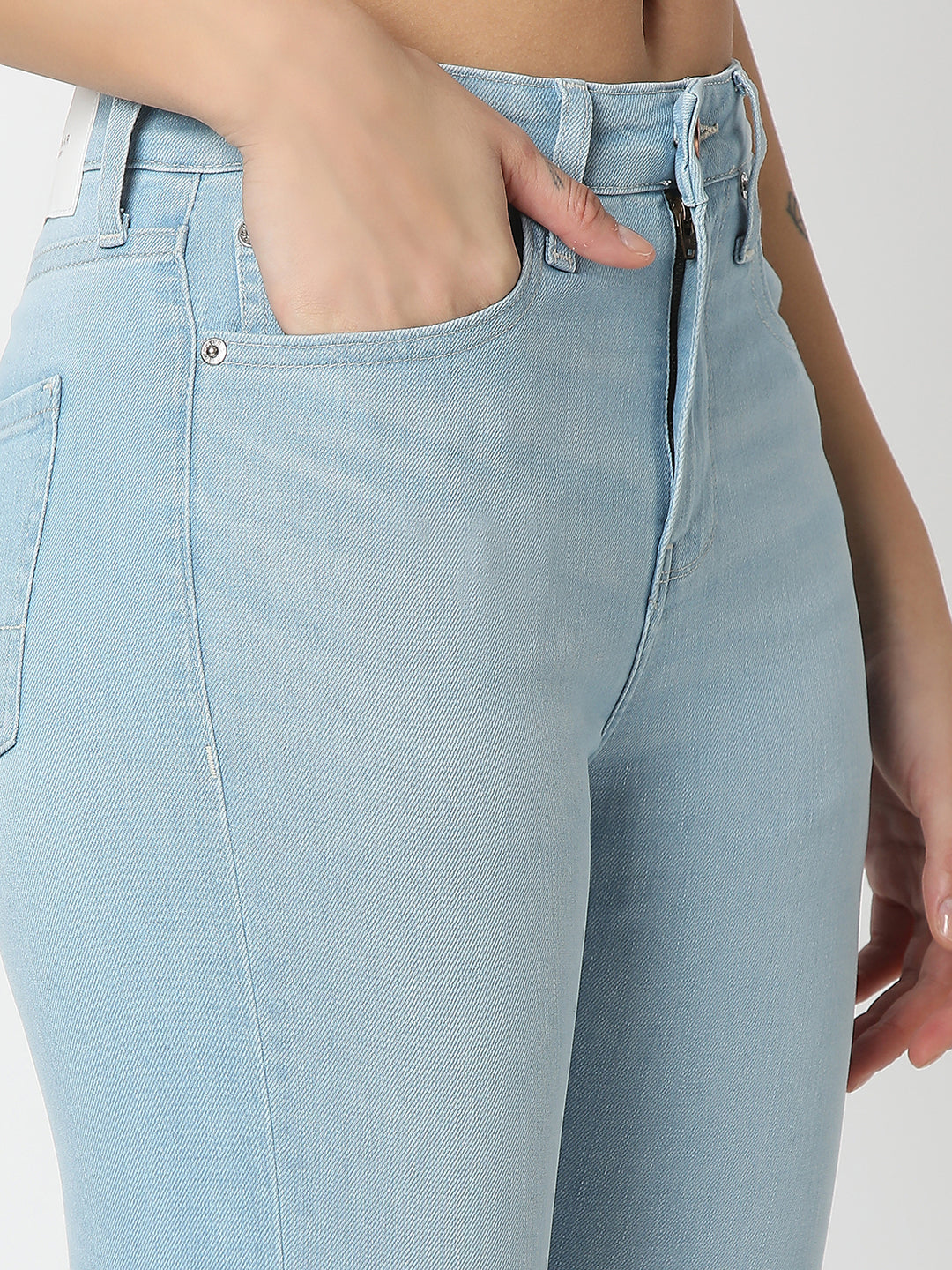 Women Alexa Jeans Super Skinny Fit Blue High Rise