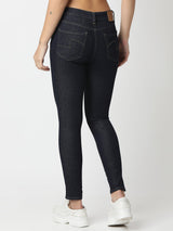 Women Jeans Super Skinny Fit Blue High Rise