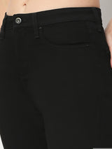 Women Alexa Jeans Super Skinny Fit Jet Black High Rise