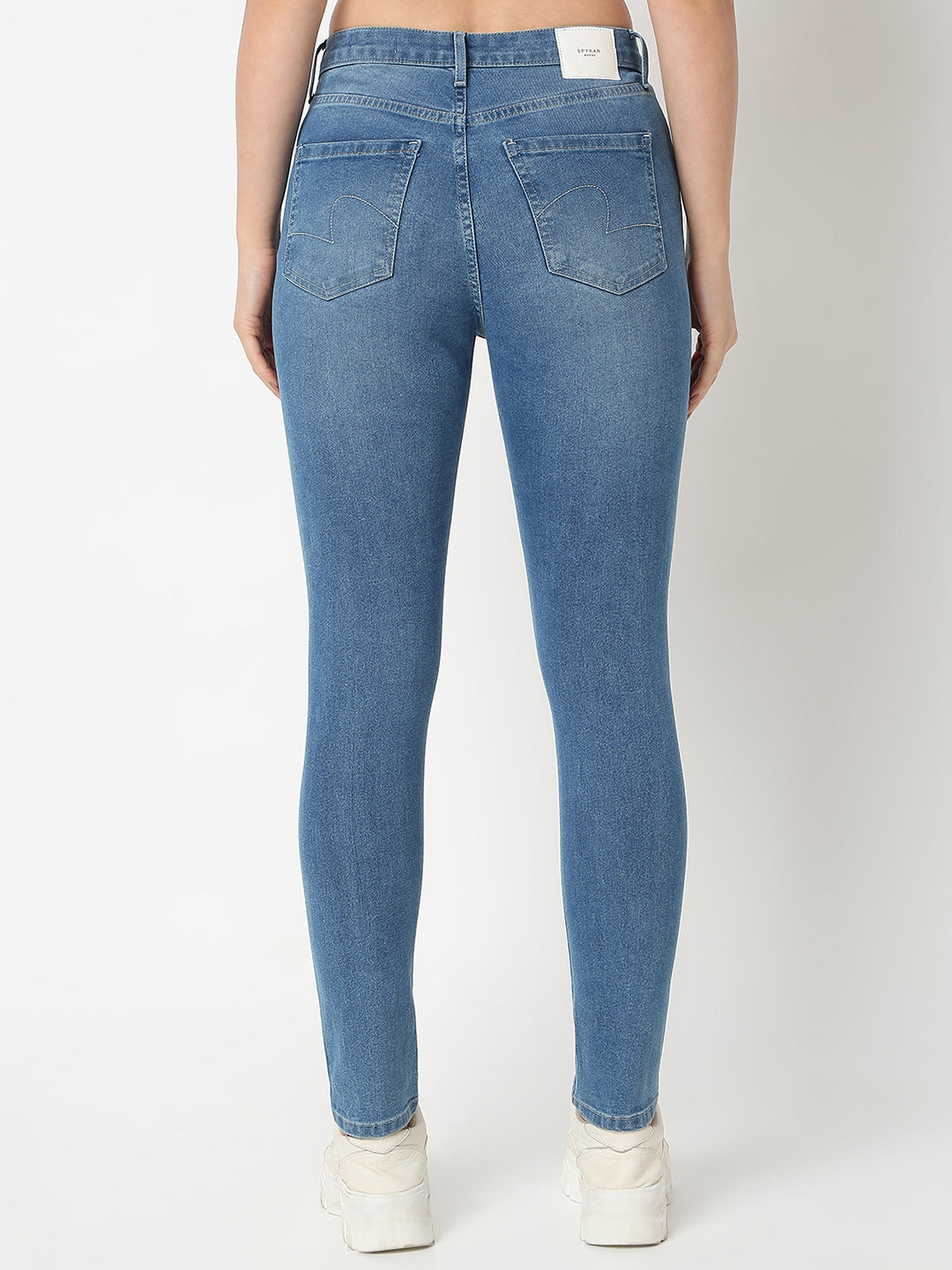 Spykar Super Skinny Fit High-Rise Jeans For Women